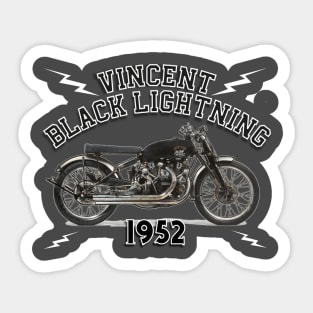 VINCENT BLACK LIGHTNING 1952 Sticker